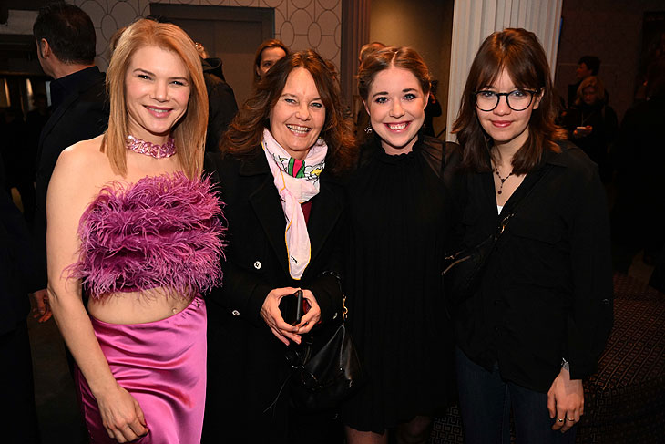 Silke Popp, Caroline Link, Josefina Vilsmaier, Pauline Link, Premiere von Los(ge)lassen in der ASTOR Filmlounge im ARRI (©Foto: Felix Hörhager)